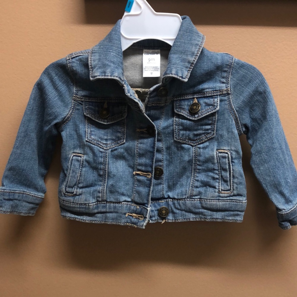 Carter’s baby jean jacket